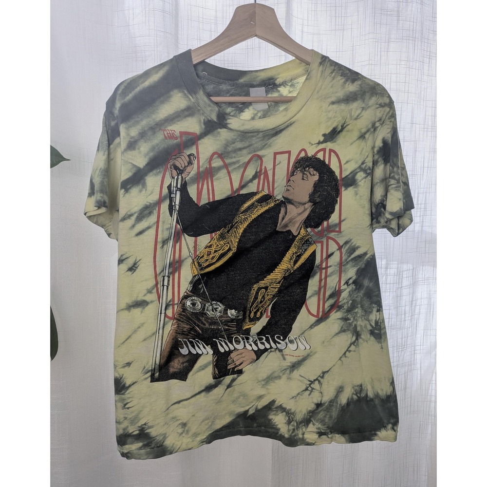 1988 Jim Morrison Tie Dye band‎ T-shirt, vintage single stitch tee, Doors music